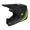 Shot Core Helmet Custom Black/Neon Yellow MIPS - XL