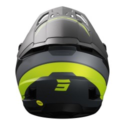 Shot Core Helmet Custom Black/Neon Yellow MIPS - XL