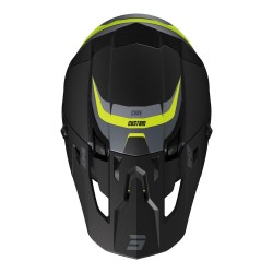 Shot Core Helmet Custom Black/Neon Yellow MIPS - XL
