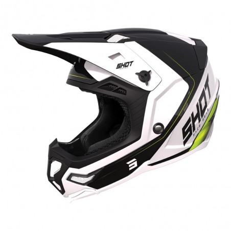 Shot Core Fast Helmet Black/Pearly MIPS - XL